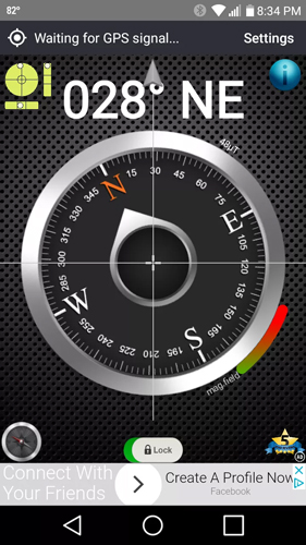 Ứng dụng la bàn miễn phí Compass 360 Pro