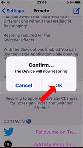Xác nhận tốc độ