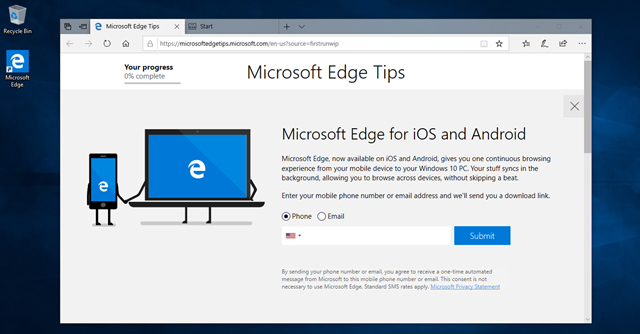 Trình duyệt Microsoft Edge trên Windows 10 October 2018 có nhiều cải tiến 