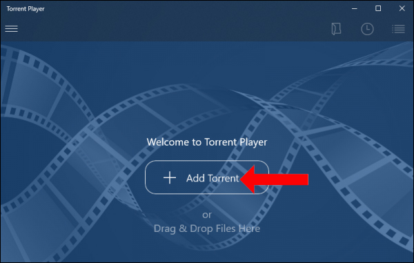 Mở file torrent