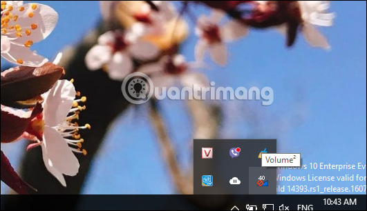 Biểu tượng tại khay hệ thống