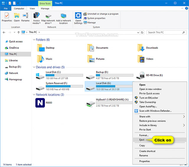 Cách đính kèm và tách các file VHD và VHDX trong Windows 10