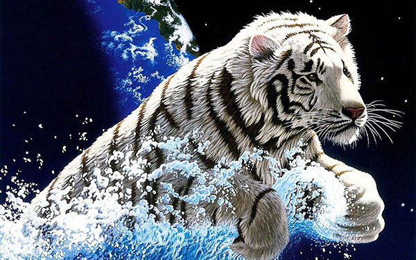 Mời tải về Hình nền con hổ cho điện thoại đẹp ngầu 3D Trường THPT Phạm Hồng Thái