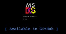 Microsoft công khai mã nguồn MS-DOS trên GitHub