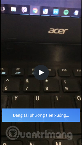 Tải video xuống thiết bị