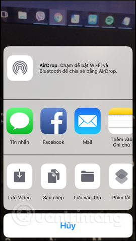 Chọn ứng dụng chia sẻ video