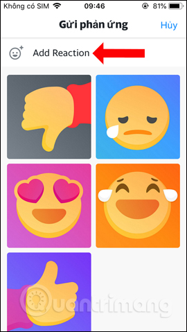 Tạo biểu tượng cảm xúc