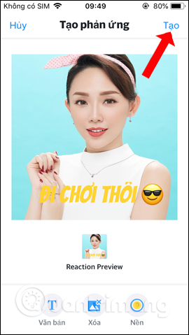 Tạo biểu tượng