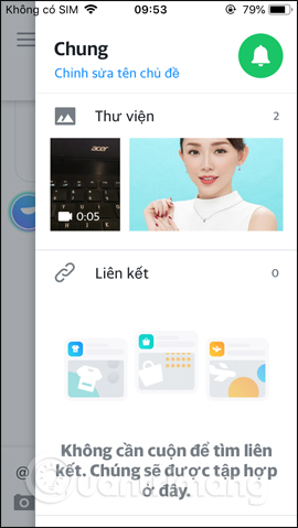 Nội dung đã gửi