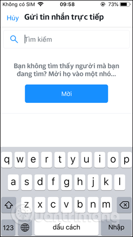 Tin nhắn trực tiếp