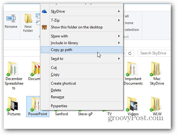 Cách sao chép đường dẫn tệp hoặc thư mục trong Windows