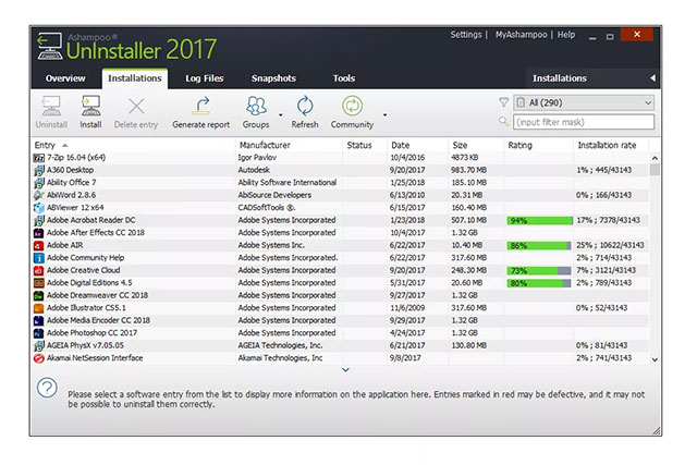 Ashampoo Uninstaller