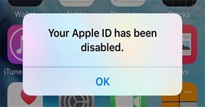 Sửa lỗi Apple ID bị vô hiệu hóa