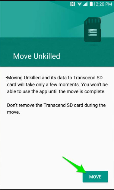 cách chuyển ứng dụng sang thẻ nhớ trên thiết bị Android