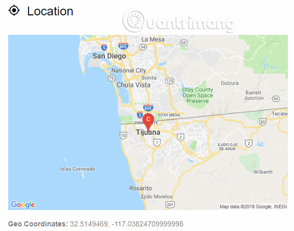 Vị trí địa lý