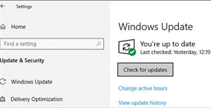 Microsoft cảnh báo, bấm Check for Updates sẽ khiến bản cập nhật mới của Windows 10 bất ổn định