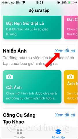 Phím tắt Nhiếp Ảnh