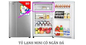 Tủ lạnh mini có ngăn đá không?