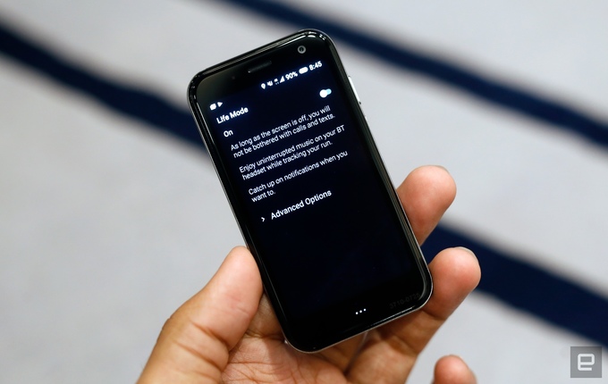 Điểm đặc biệt của Palm là chế độ Live mode