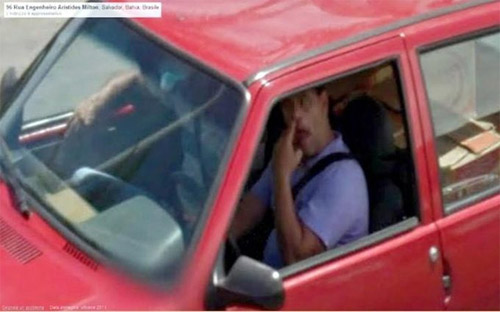 Dù có ngồi trong ô tô, Google Street View vẫn có thể chụp được những hành động của bạn