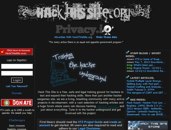 Hackthissite.org