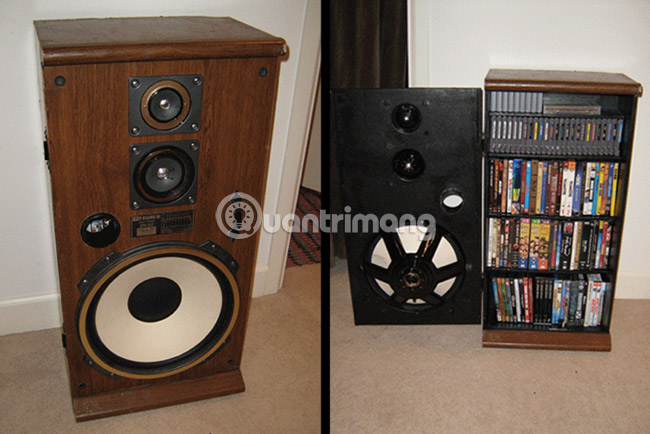 Tủ chứa sách báo, băng đĩa