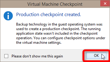 Cách tạo và sử dụng các Checkpoint Hyper-V trong Windows 10 5
