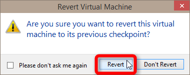 Cách tạo và sử dụng các Checkpoint Hyper-V trong Windows 10 8