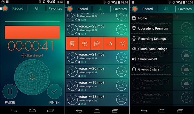 phần mềm ghi âm cho android | Banmaynuocnong