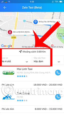 Giao diện mới hiện ra