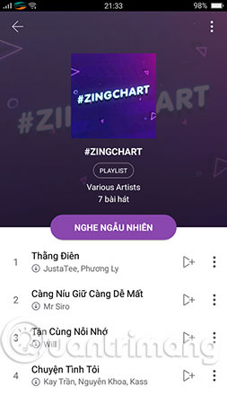 Cách Tải Toàn Bộ Playlist Zing MP3 Về điện Thoại - QuanTriMang.com