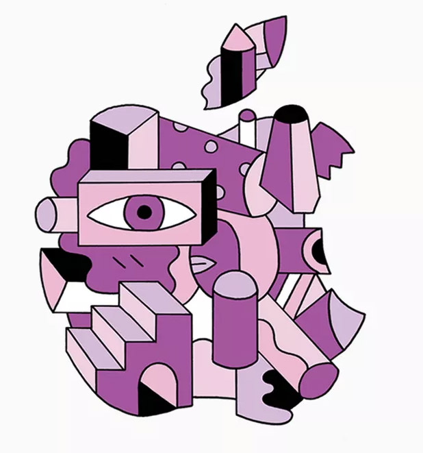 Những logo cách điệu mà Apple đã gửi đi trong thư mời sự kiện 30/10 10