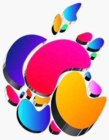 Những logo cách điệu mà Apple đã gửi đi trong thư mời sự kiện 30/10 11