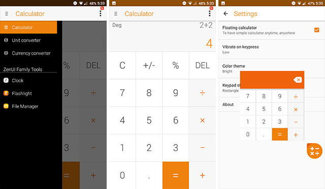 Calculator (by Asus)