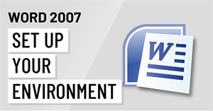 MS Word - Bài 3: Tùy chỉnh môi trường Word