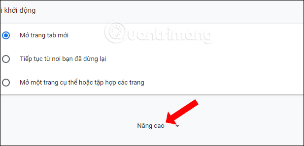 Cài đặt nâng cao