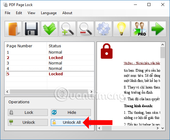 Cách dùng PDF Page Lock khóa file PDF - Ảnh minh hoạ 11