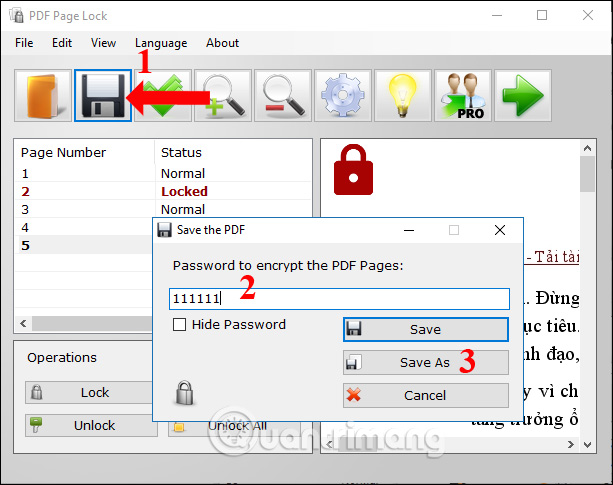 Cách Dùng Pdf Page Lock Khóa File Pdf