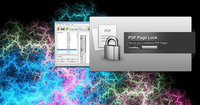 Cách dùng PDF Page Lock khóa file PDF