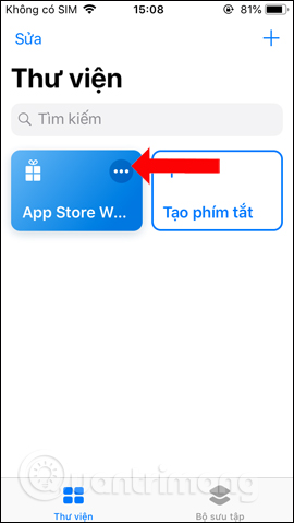 Tùy chỉnh phím tắt