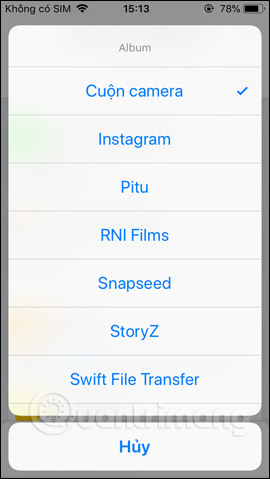 Tùy chọn thêm album