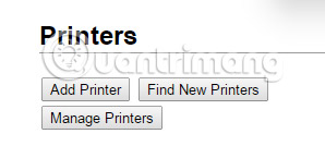 Add Printer