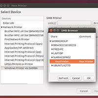 Cách thiết lập máy in trong Linux