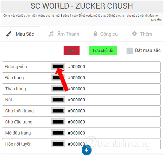 Cách tùy biến giao diện Facebook bằng SC World - Ảnh minh hoạ 3