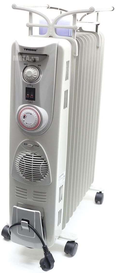 Máy sưởi dầu Tiross 11 thanh TS920 (có hẹn giờ)