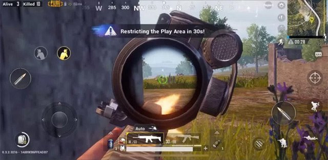 Nghiêng người PUBG