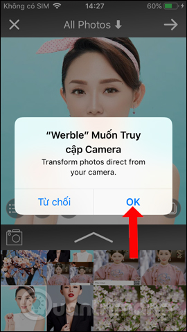 Sử dụng máy ảnh