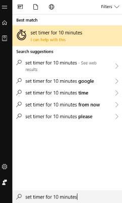 Tạo shortcut cho Alarm và Timer trong menu Start