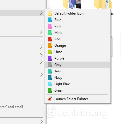 Đổi màu tên tập tin hoặc thư mục bất kỳ trong Windows