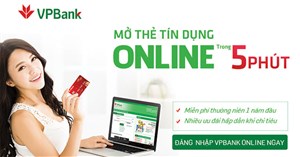 Cách làm thẻ VPBank Online